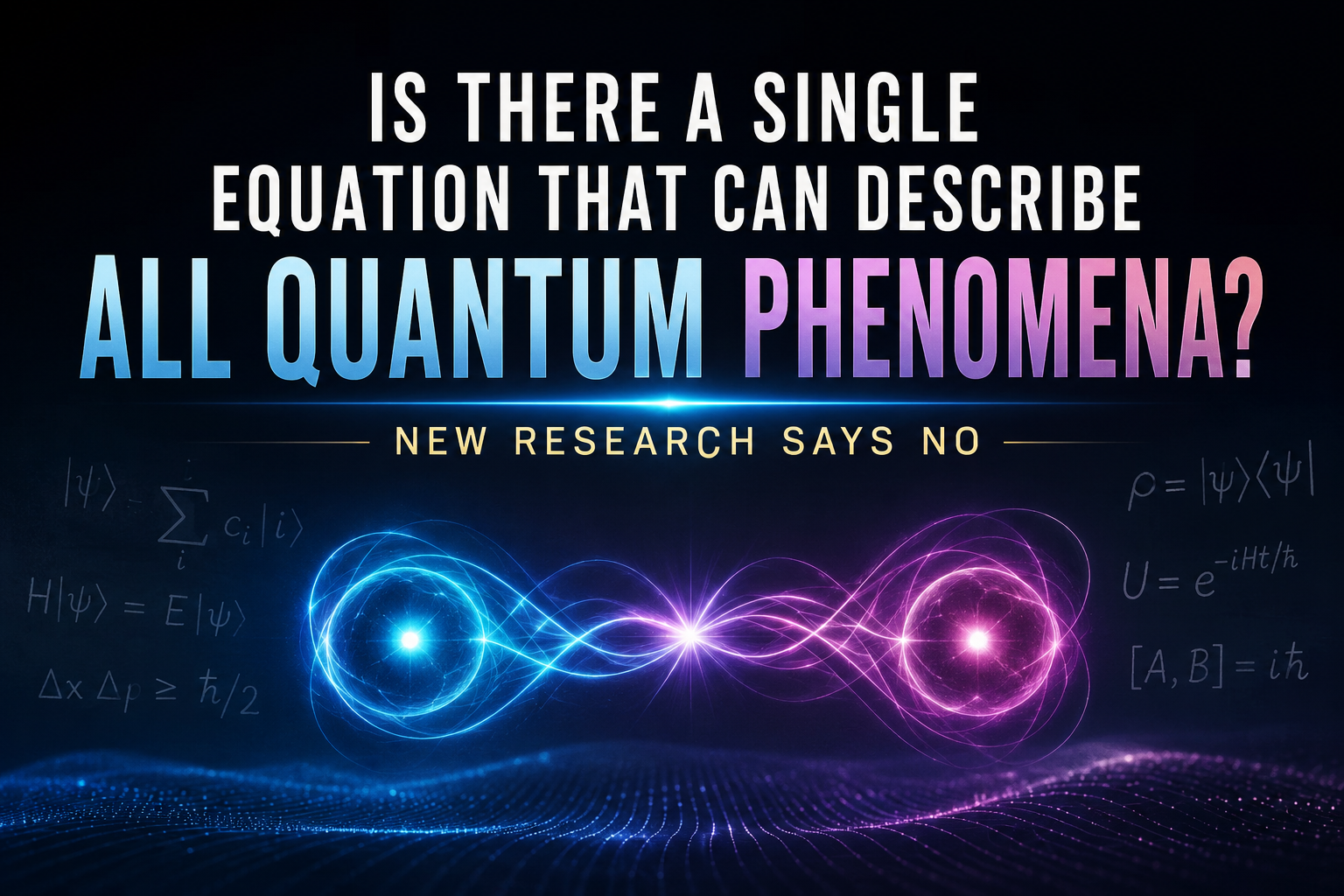 Conceptual illustration showing quantum correlations, Bell experiments, and the NPA Hierarchy approaching—but never fully reaching—the complete Quantum Set.